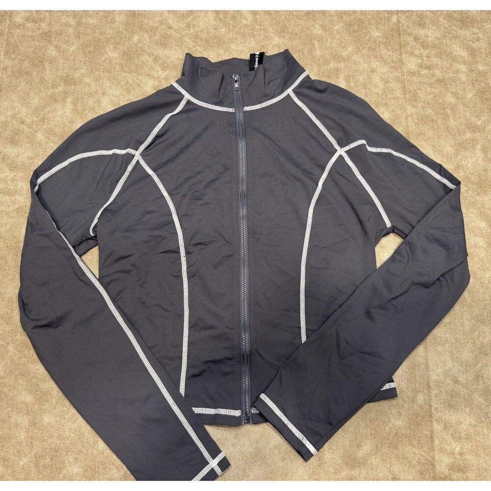 Sport Soft Crop Top Womens Jacket Size MEDIUM